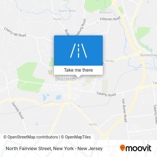 Mapa de North Fairview Street