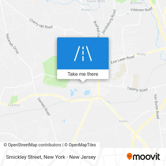 Smickley Street map