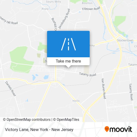 Mapa de Victory Lane