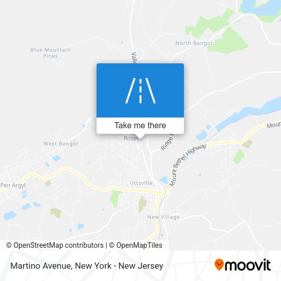 Mapa de Martino Avenue