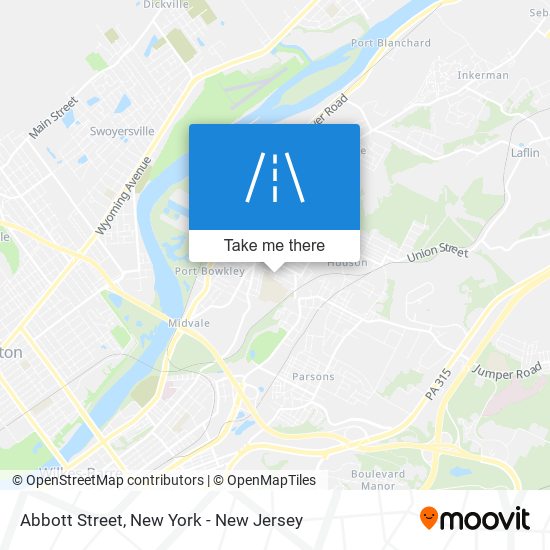 Abbott Street map