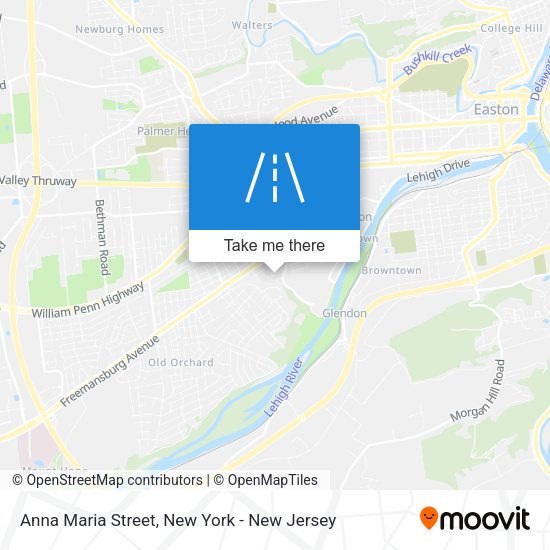 Mapa de Anna Maria Street