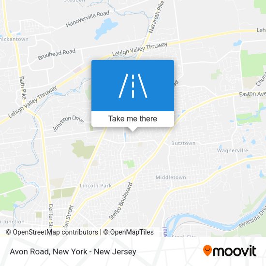 Avon Road map