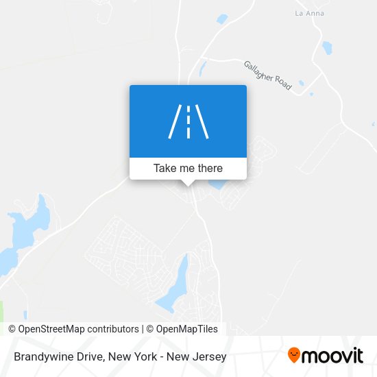 Brandywine Drive map