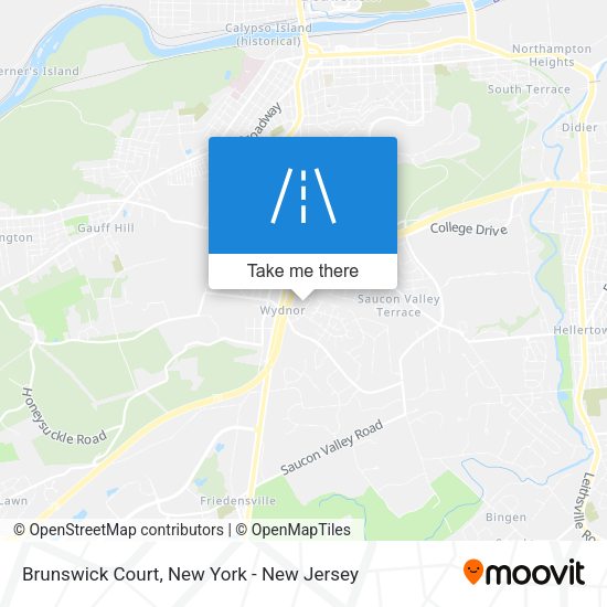 Mapa de Brunswick Court