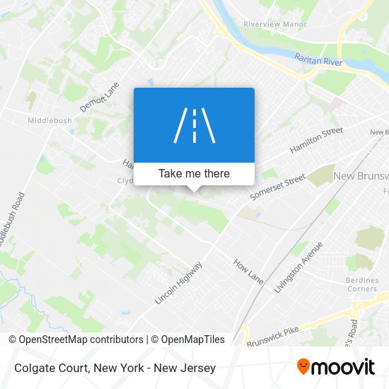 Mapa de Colgate Court