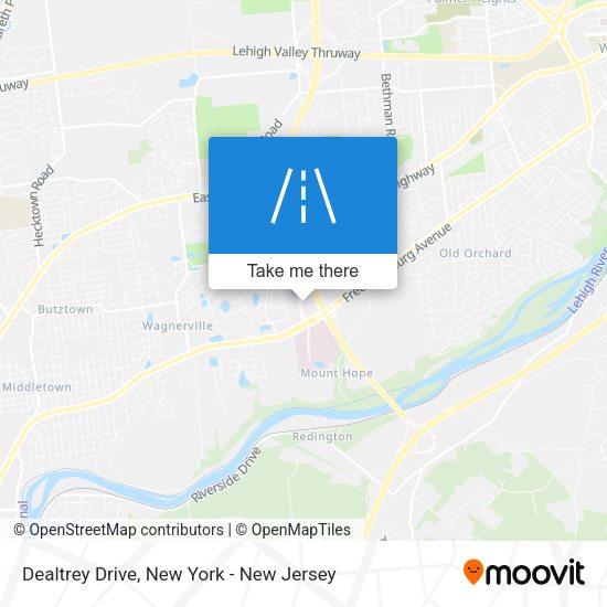 Mapa de Dealtrey Drive