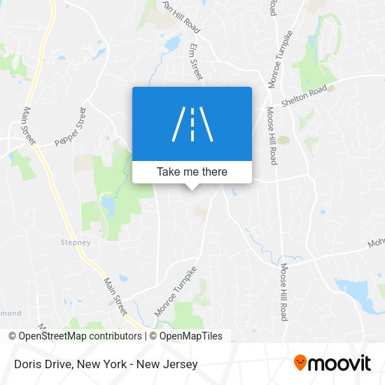 Mapa de Doris Drive