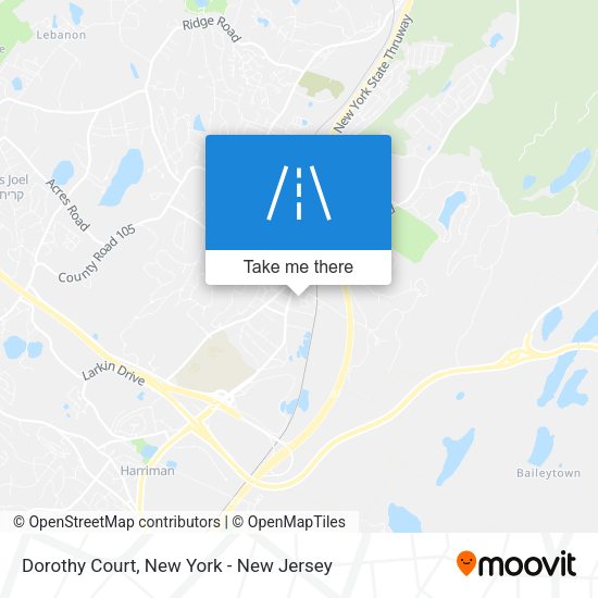 Mapa de Dorothy Court