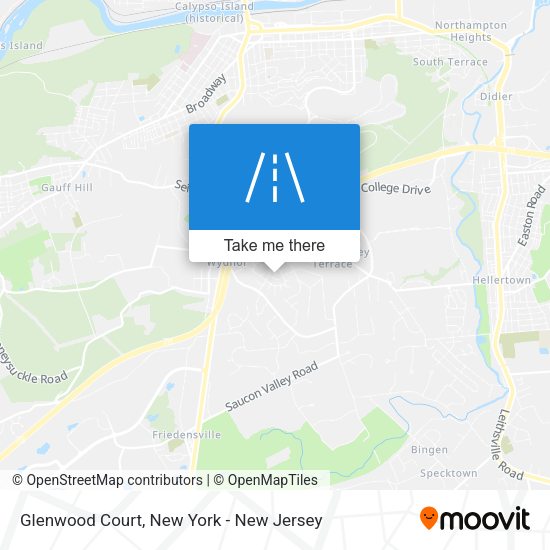 Mapa de Glenwood Court