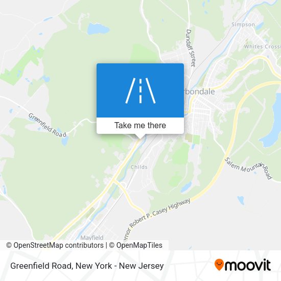 Mapa de Greenfield Road