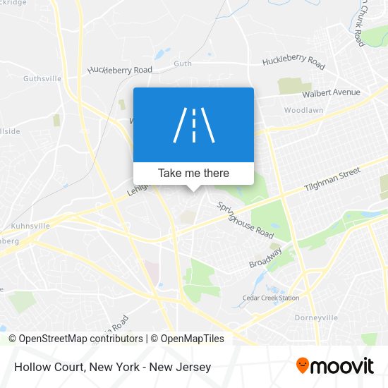 Mapa de Hollow Court