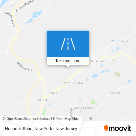 Mapa de Hoppock Road