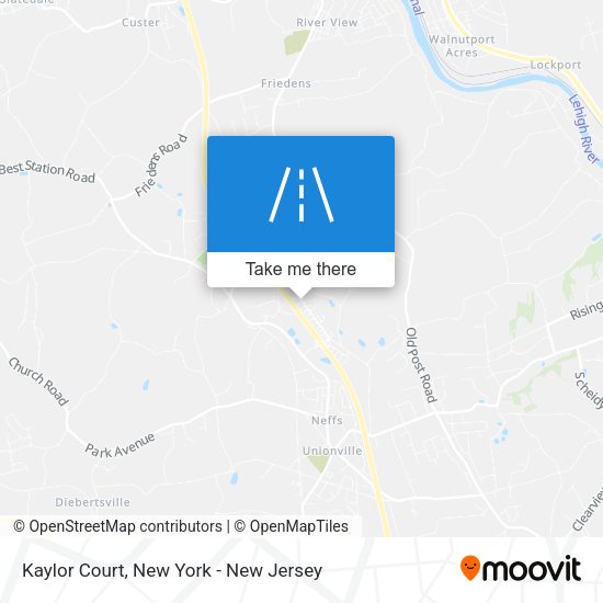 Mapa de Kaylor Court