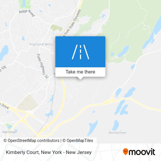 Mapa de Kimberly Court