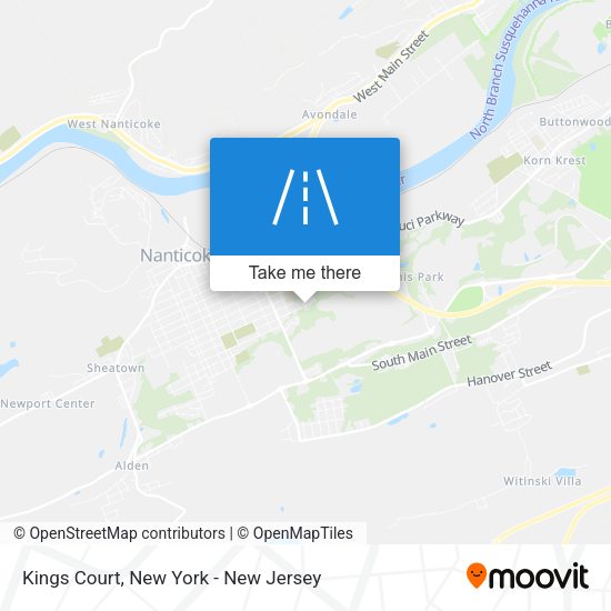 Mapa de Kings Court