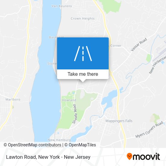 Mapa de Lawton Road