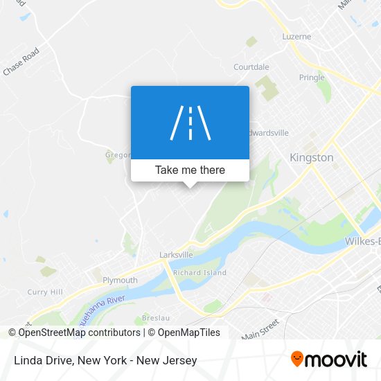 Linda Drive map