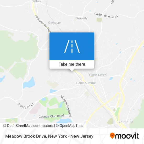 Meadow Brook Drive map