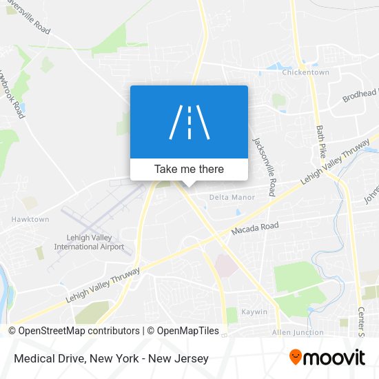 Mapa de Medical Drive