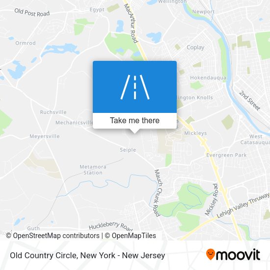 C mo llegar a Old Country Circle - 13654211