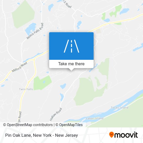 Mapa de Pin Oak Lane