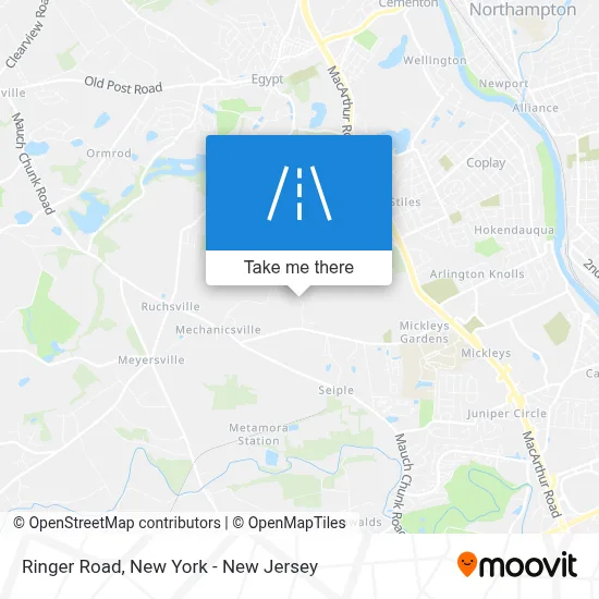 Ringer Road map