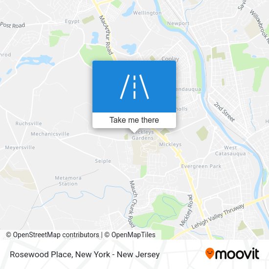 Mapa de Rosewood Place