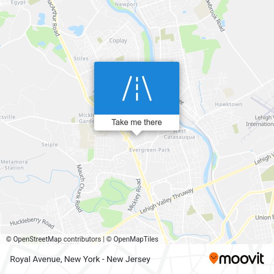 Mapa de Royal Avenue