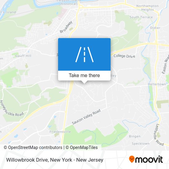 Mapa de Willowbrook Drive