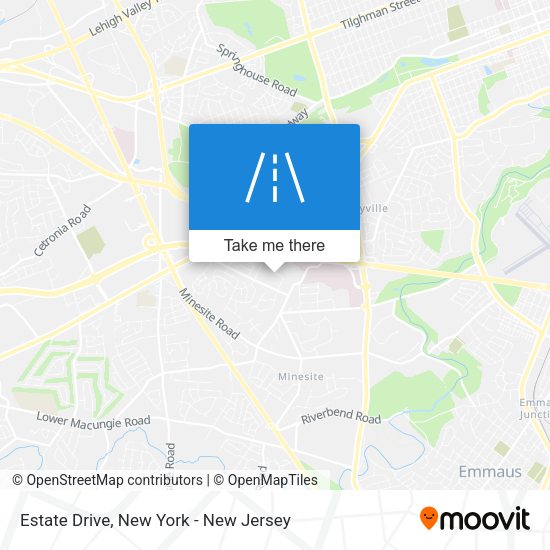 Mapa de Estate Drive