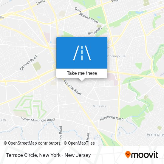 Mapa de Terrace Circle