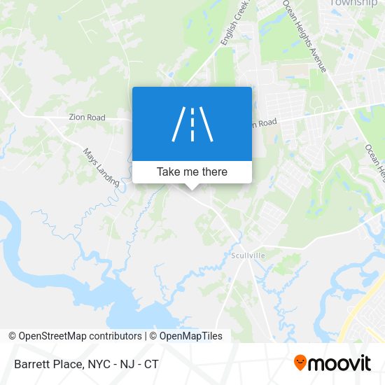 Mapa de Barrett Place