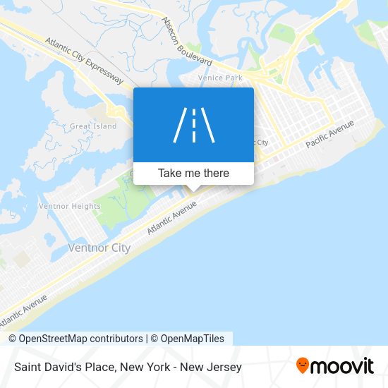Mapa de Saint David's Place