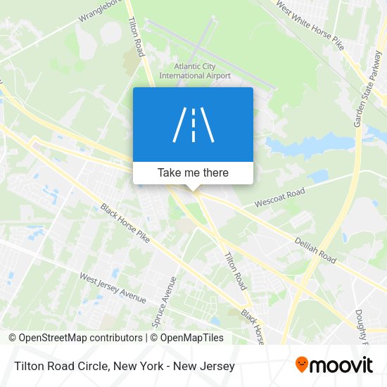 Mapa de Tilton Road Circle