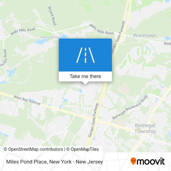 Mapa de Miles Pond Place