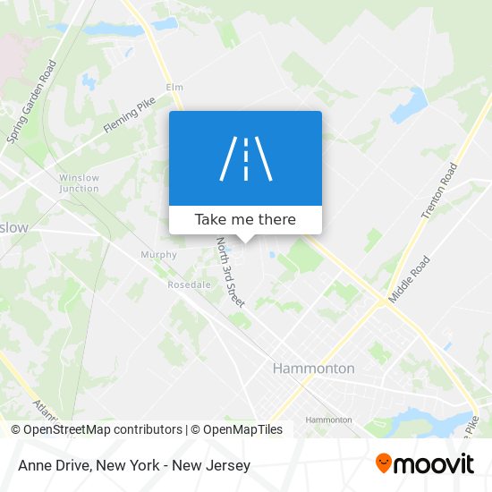 Anne Drive map