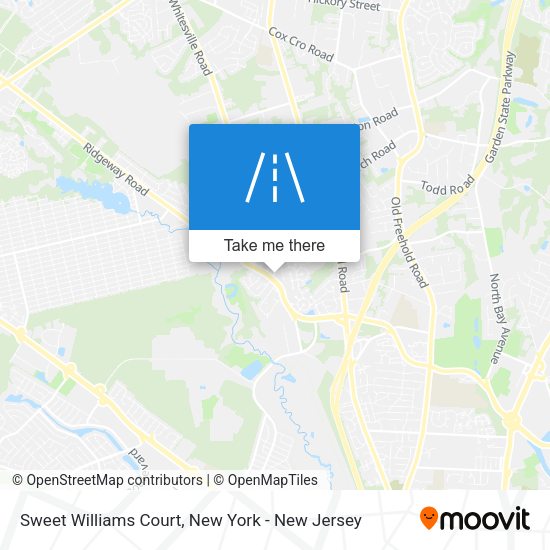 Mapa de Sweet Williams Court