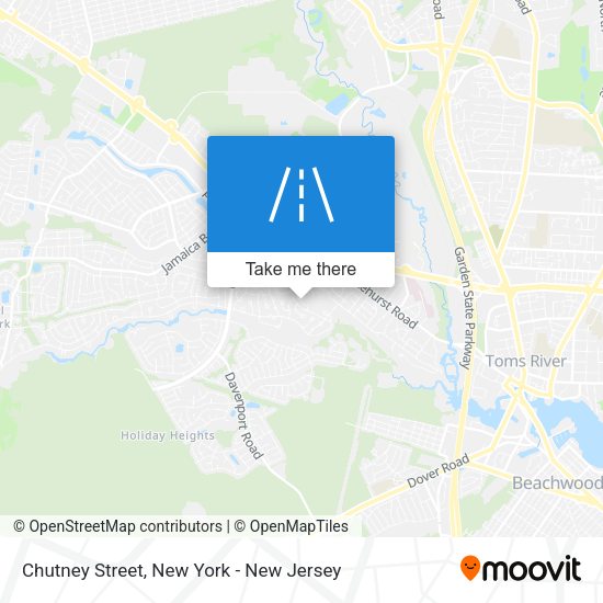 Mapa de Chutney Street