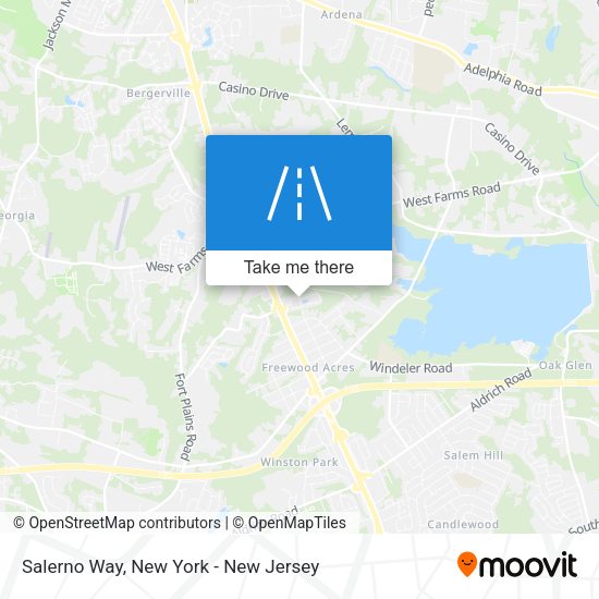 Mapa de Salerno Way