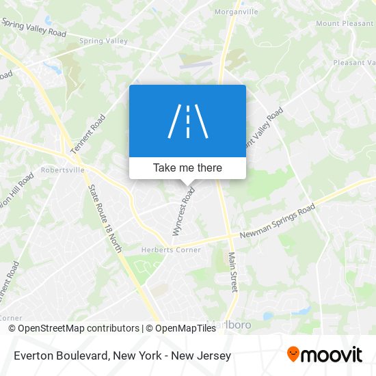 Everton Boulevard map