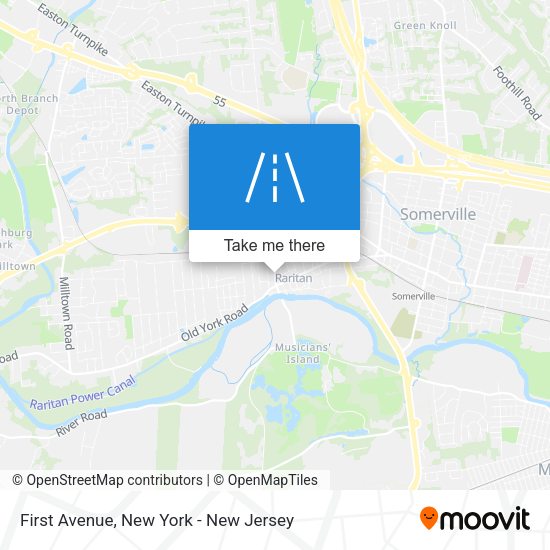 Mapa de First Avenue