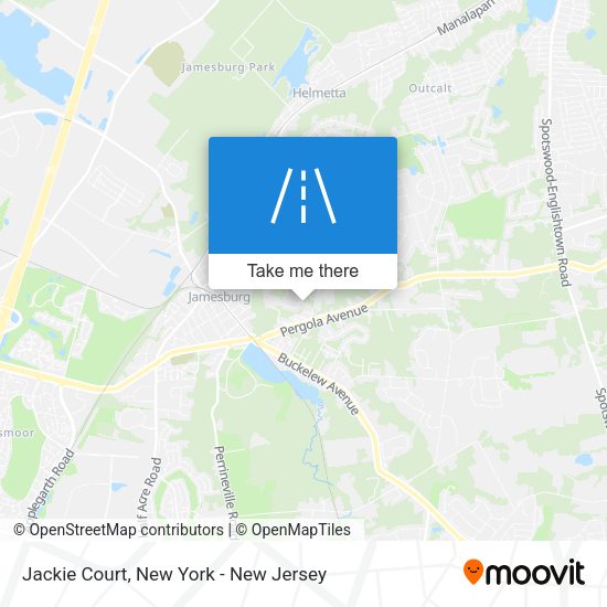 Mapa de Jackie Court