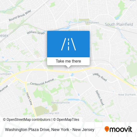 Mapa de Washington Plaza Drive