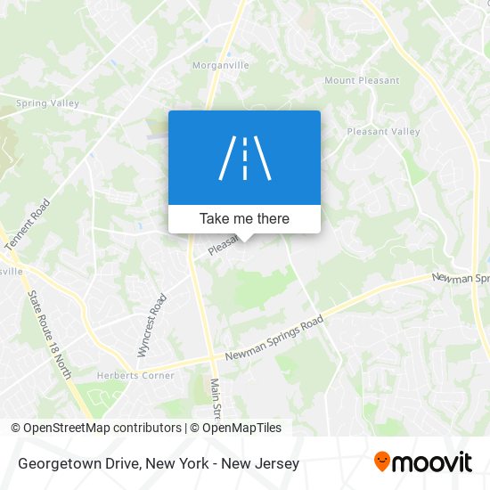 Mapa de Georgetown Drive