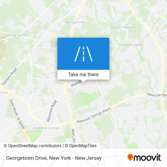 Georgetown Drive map
