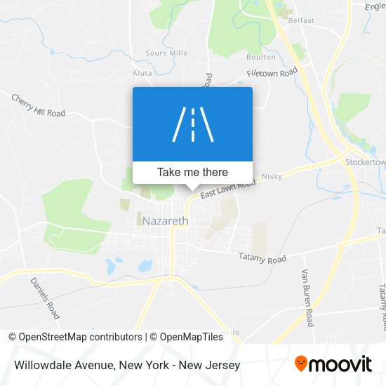 Mapa de Willowdale Avenue