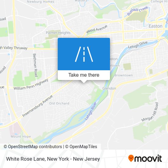 Mapa de White Rose Lane