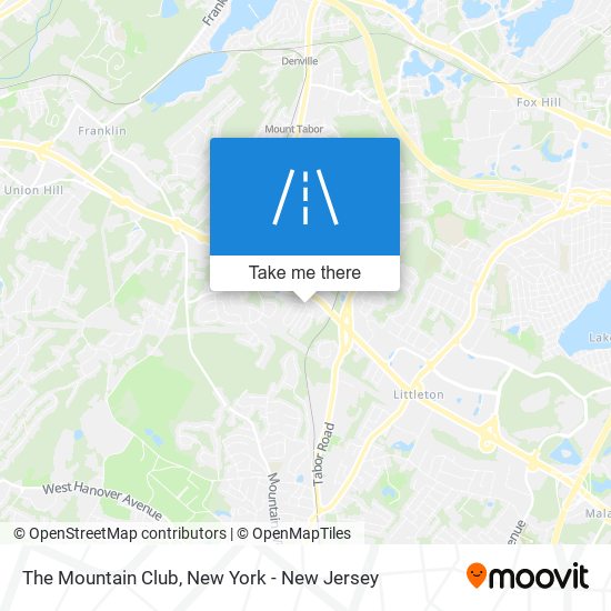 The Mountain Club map