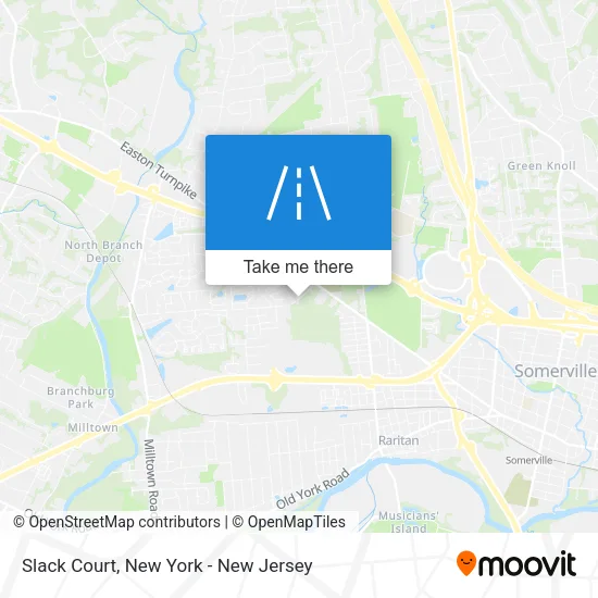 Slack Court map